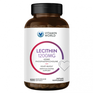 Triple Strength Ultra Lecithin 1200MG 100 Rapid Release Softgels