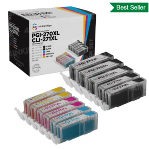 18% off Compatible Canon Set of 11 High Yield Ink Cartridges @4inkjets