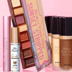 Single's Day Sitewide Deal @ Too Faced Cosmetics