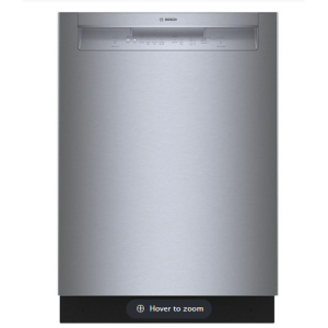 Bosch 48dBA Smart Steam Sanitize Touch-Control Stainless Steel Dishwasher with Home Connect