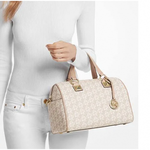 30% Off Grayson Medium Empire Signature Logo Satchel @ Michael Kors AE