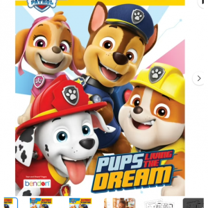 PAW Patrol Jumbo Coloring Book, 64 Pages by Bendon for $1 @Walmart