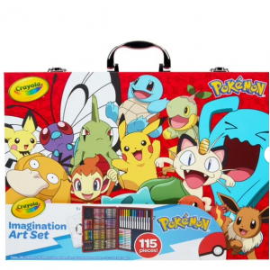 $17.50 off Crayola Imagination Art Set, Pokmon, 115 Pieces @Walmart