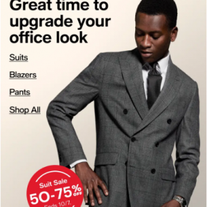 Men’s Semi-Annual Suiting Event - 50 -75% Off Men's Suits, Blazers, Pants & More @ Macy's 