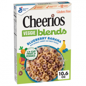 Cheerios 藍莓香蕉口味早餐燕麥片 10.6oz @ Amazon