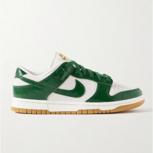 60% Off NIKE Dunk Low LX NBHD Textured and Smooth Leather Sneakers @ NET-A-PORTER