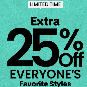 PacSun - Extra 25% Off Everyone's Favorite Styles