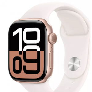 Target  - 2024全新 Apple Watch Series 10 智能手表，铝金属材料，可选 GPS 或 GPS + 蜂窝网络，$399.99起