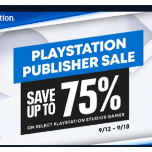 Playstation Publisher Sale - Save Up To 75% at Green Man Gaming