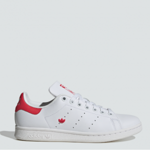 eBay US官网 adidas Stan Smith 女士红尾小白鞋额外6折热卖 	