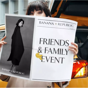 Friends & Family Event - 40% Off Your Full-Priced Purchase @ Banana Republic