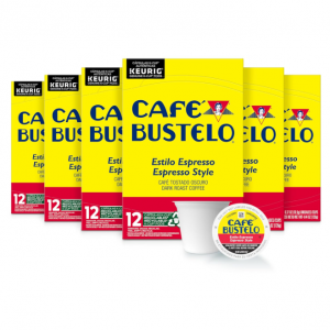 Café Bustelo Espresso Style Dark Roast Coffee, 72 Keurig K-Cup Pods @ Amazon