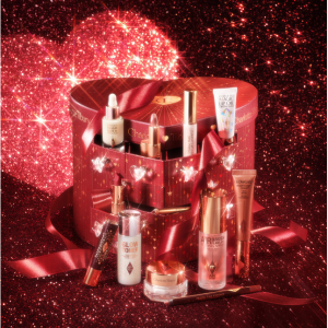 New! Charlotte's Beauty Treasure Chest Of Love 12 Door Beauty Advent Calendar @ Charlotte Tilbury