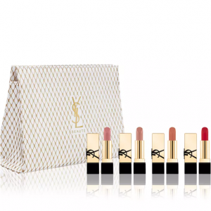 New!  Yves Saint Laurent 5-Pc. Rouge Pur Couture Satin Lipstick Set @ Macy's