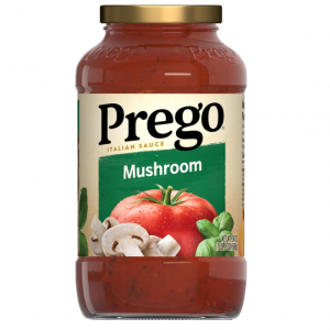 Prego Fresh Mushroom Pasta Sauce, 24 Oz Jar @ Amazon