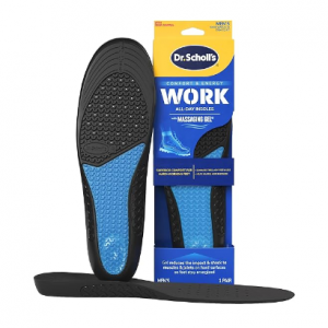 Dr. Scholl's 男士按摩凝胶缓冲鞋垫 @ Amazon