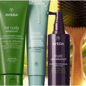 Aveda CA官網全場頭發洗護造型產品熱賣 收頭皮激活精華氣囊梳等