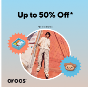 Croc Day Coming Sale - Up to 50% Off + Buy 2 Items, Extra 10% Off Styles @ Crocs Australia