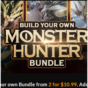  Build your own Monster Hunter Bundle - up to 89% off @Fanatical