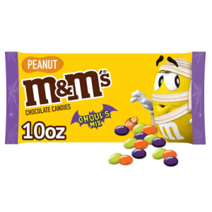 M&M's Ghoul's Mix 花生巧克力万圣节糖果 10.0 oz