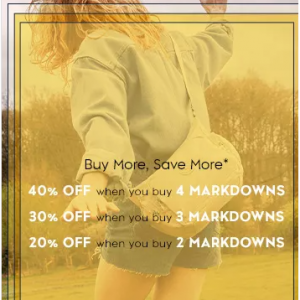 Buy More, Save More - Up to 40% Off Markdowns @ Kipling