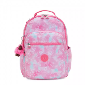 Kipling Seoul Large Printed 15" 双肩包