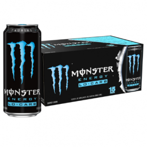 Monster Energy, Lo-Carb Monster, Low Carb Energy Drink, 16 Ounce (Pack of 15) @ Amazon