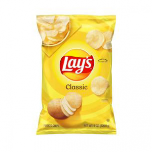 Lay's 经典口味薯片 8 oz