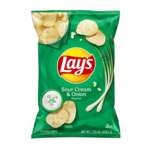 Lay's 酸奶油洋葱味薯片 7.75 oz
