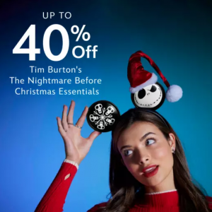 Disney Store - Up to 40% Off Tim Burton's The Nightmare Before Christmas Essentials