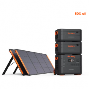 Jackery官网Prime会员日低至5折大促，Jackery 太阳能发电机 2000 Plus 套件（6kWh）仅$3299