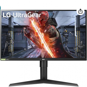 37% off LG UltraGear QHD 27-Inch Gaming Monitor 27GL83A-B @Amazon