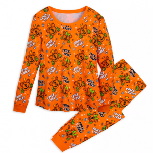 Disney Mickey and Minnie Mouse Halloween 睡衣套装
