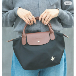 BEVERLY HILLS POLO CLUB/(U)ナイロンPUハンドルトート