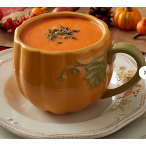 普利茅斯艺术风格汤杯