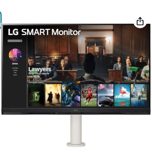 Amazon - LG (32SQ780S) - 32英寸4K UHD(3840x2160) 電競顯示器，5折