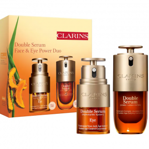 Clarins 雙萃精華+眼精華套裝