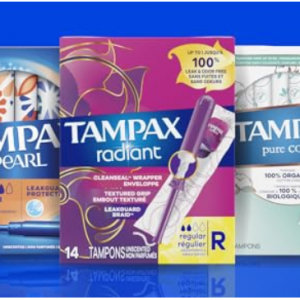 Tampax 多款衛生棉條促銷 多種尺寸可選 @ Amazon