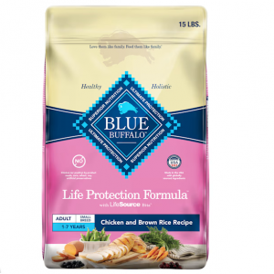 Blue Buffalo 小型犬鸡肉糙米配方狗粮 15 lbs.