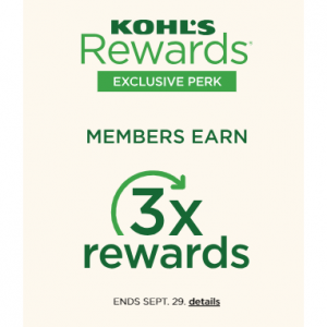 Kohl's秋季大促低至1.5折+額外5折，$7.99入手收款秋季長袖T恤