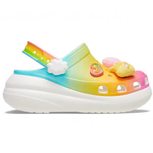 Crocs US官网 Crocs Care Bears Crush 彩虹熊中性款泡芙鞋额外5折热卖 