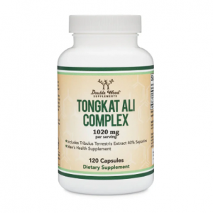Double Wood Supplements Tongkat Ali Extract Supplement (120 x 500 mg Capsules)