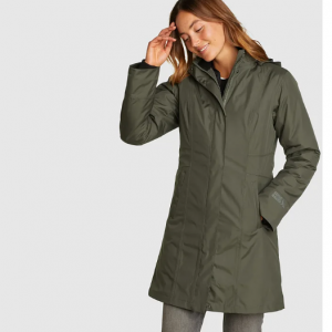 Eddie Bauer Women's Girl On The Go Insulated Trench Coat