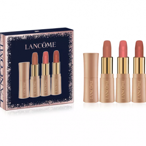 Lancôme 3-Pc. L'Absolu Rouge Intimatte Lipstick Holiday Mini Gift Set @ Macy's