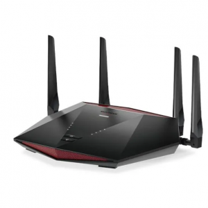  NETGEAR - AX5400 WiFi 游戏路由器 (XR1000) - Nighthawk Pro 游戏 WiFi 6 路由器，直降$120