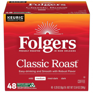 Folgers 中度烘焙胶囊咖啡 192颗 @ Amazon