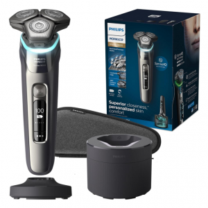 Philips Norelco 9000 干湿两用电动剃须刀套装 带自动清洁桶