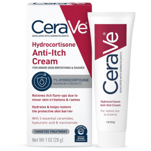 CeraVe 1% Hydrocortisone Anti-Itch Cream 1oz @ Amazon 