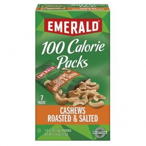 Emerald Nuts Roasted and Salted Cashews 7ct (1-Pack) @ Amazon