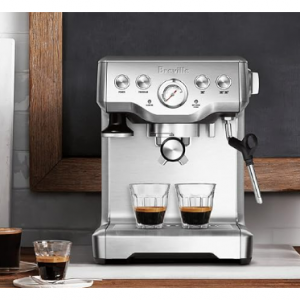 Breville BES840XL Espresso Machine, 100, Stainless Steel @ Amazon